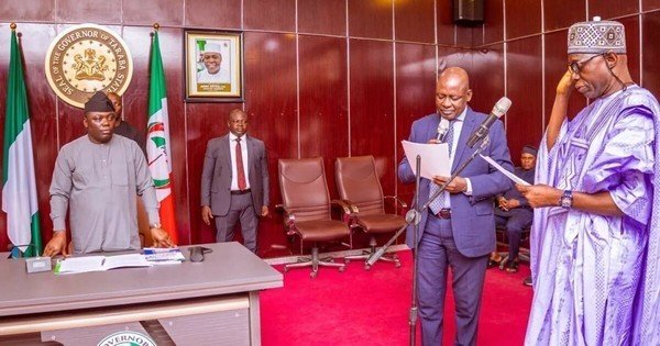 Taraba gov swears in new tertiary education commissioner