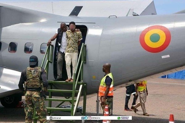 Notorious robber captured in Togo, extradited to Ghana