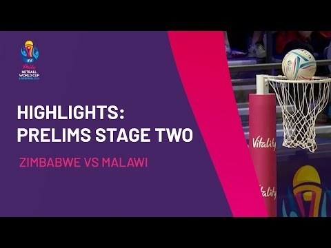 Zimbabwe vs. Malawi- Netball World Cup 2019