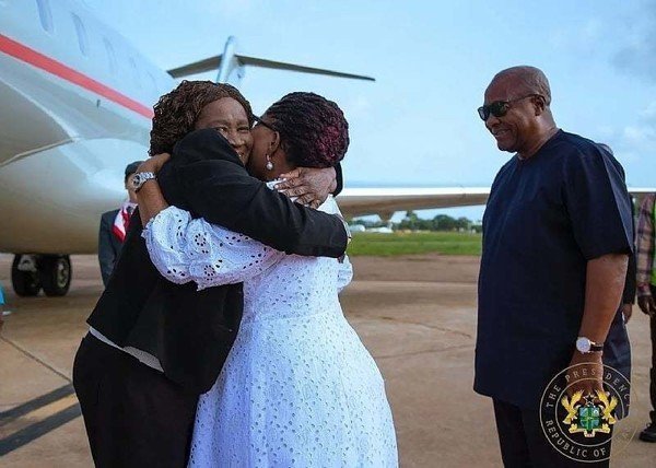 Vice President Opoku-Agyemang back from medical treatment ab...