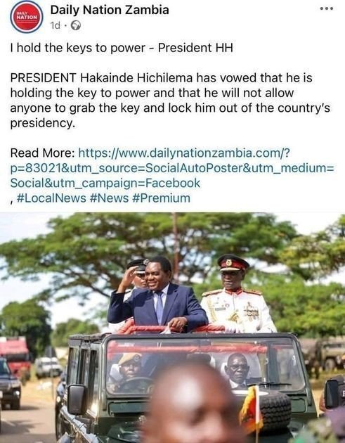 HICHILEMA WILL BE HUMBLED SOON- Fred M’membe