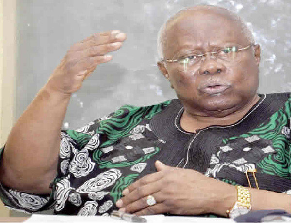 Forgive Fubara as you did Sanwo-Olu, Bode George appeals to Tinubu