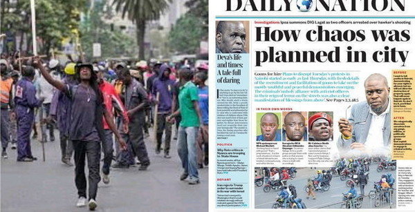 Nairobi Politician Threatens to Sue Nation for Linking Him to Protest Goons