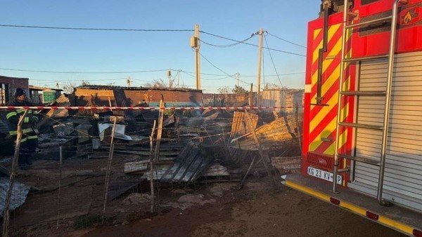 Child, 2, and man killed in yet another Ekurhuleni shack fire