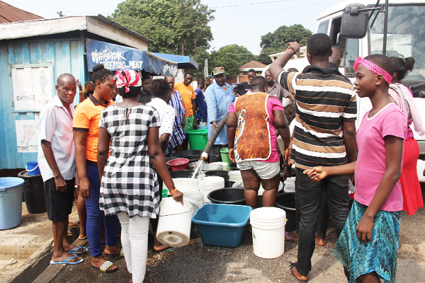 Emergency shutdown of Weija treatment plant disrupts water s...