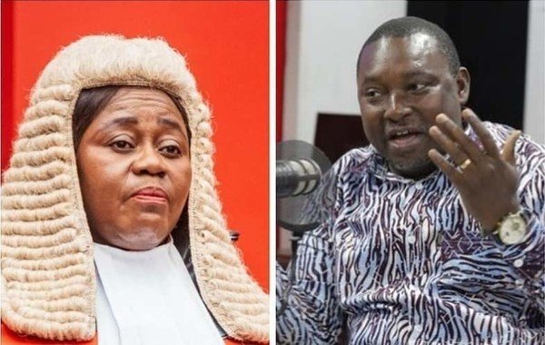 Is your husband always by your side when hearing cases in co...