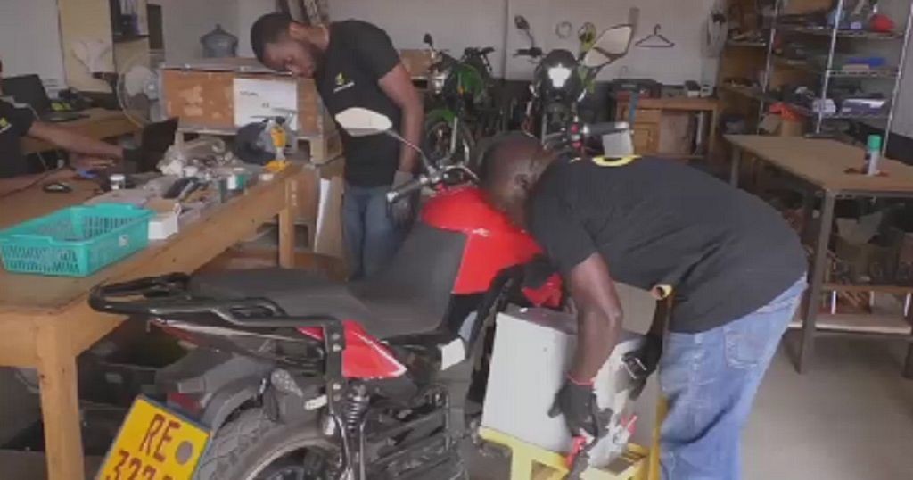 Rwandans switching from petrol to electric motorcycles