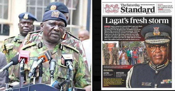 NPS Responds to Standard's Claim Lagat Behind Missing Police CHAN Millions