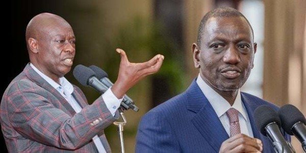 Ruto Throws Subtle Jab at Gachagua Over Gideon Moi Deal