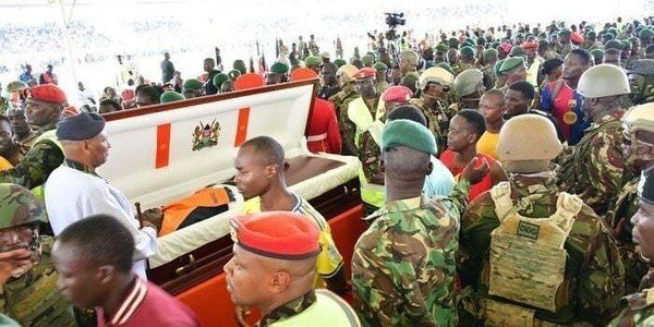 Emotions Run High as Public Gets Chance to View Raila's Body in Bondo