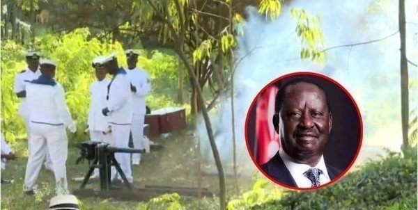 Explained: Why Raila Was Accorded a 17-Gun Salute During State Funeral