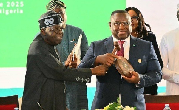 Tinubu, Sierra Leone’s President Bio meet in Abuja
