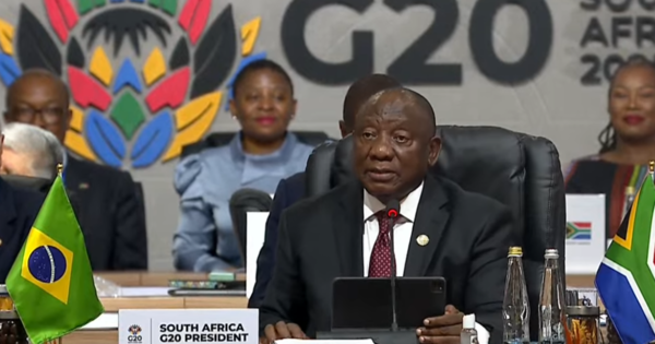 FULL SPEECH | Statement by President Cyril Ramaphosa at the Opening of the G20 Leaders’ Summit