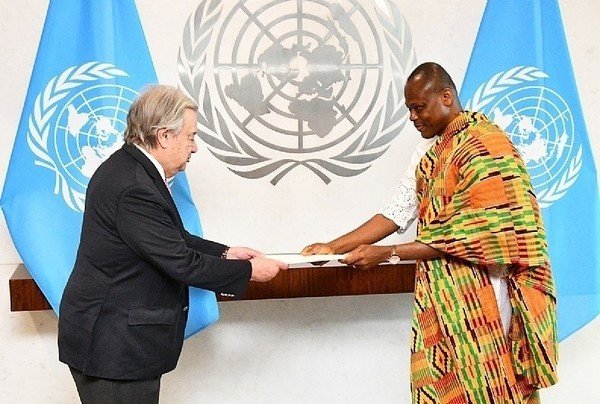 Ghana’s New Ambassador Presents Credentials to UN Secretary‑...
