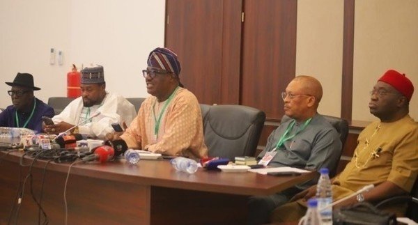 Wike, Ikpeazu, Others Attend PDP BoT Meeting At FCT Minister Residence