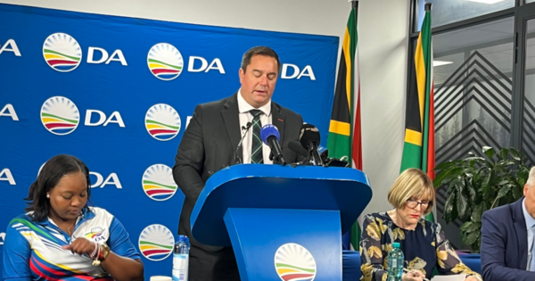 DA leader John Steenhuisen dismisses rumours of leadership exit