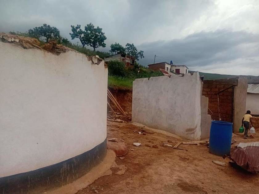 One killed, 3 injured, dozens homeless in weekend storms in KZN