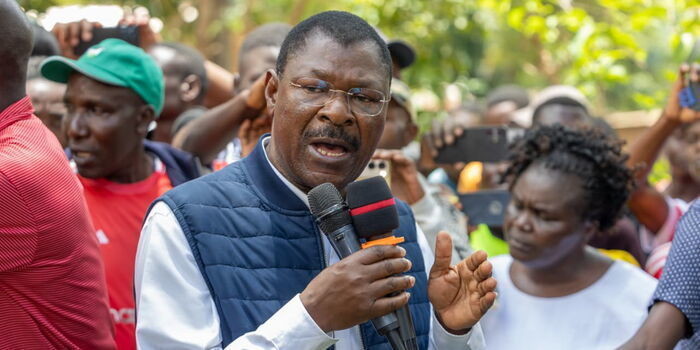 Wetang'ula Piles Pressure on MPs After Fatal Webuye Accident