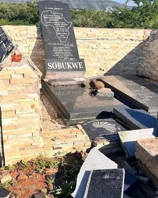 ‘Grave injustice’: PAC slams vandalism of Robert Sobukwe’s burial site in namesake town