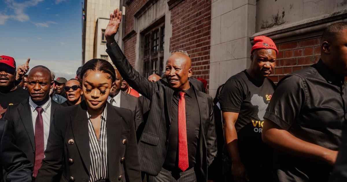 FF Plus says Malema must lose his seat as MP if he fails to overturn his sentence