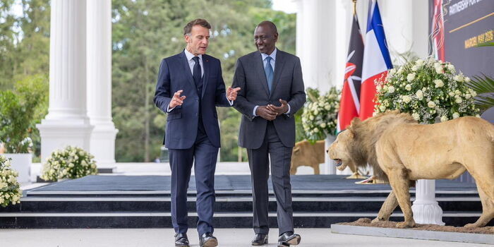 Ruto, Macron Seal Ksh12.5 Billion Deal to Expand Nairobi Commuter Rail