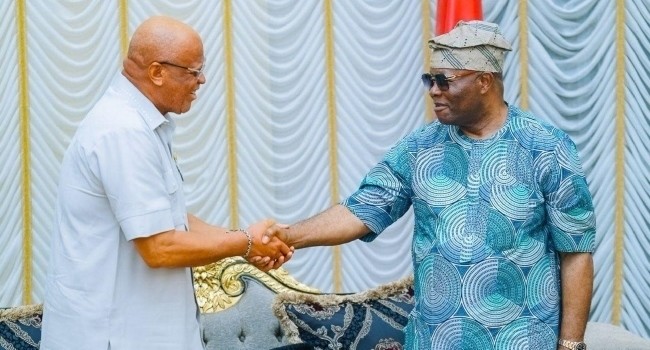 Gov Eno Consults Akpabio On 2027 Re-Election Bid