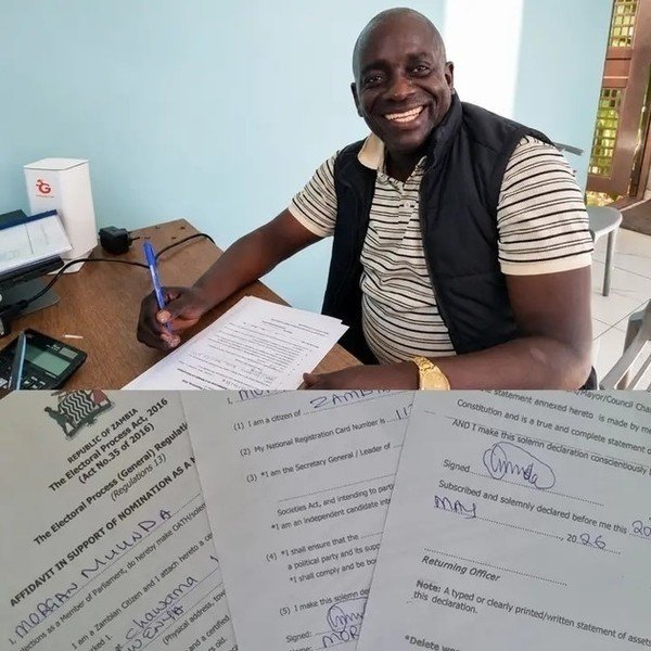 Morgan Muunda protests UPND adoption process, chooses to stand as an Independent parliamentary candidate in Chawama