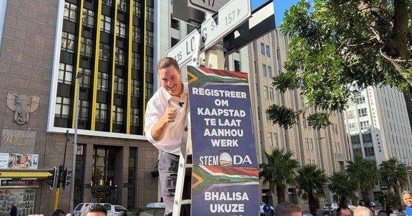 DA Leader rallies new residents to secure the party's twenty-year hold on Cape Town
