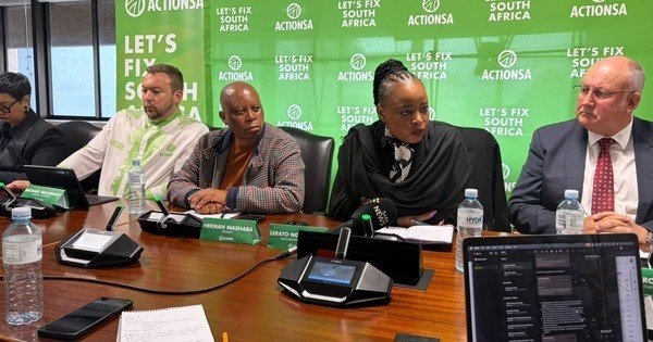 ActionSA deems GNU a failure on all governance aspects