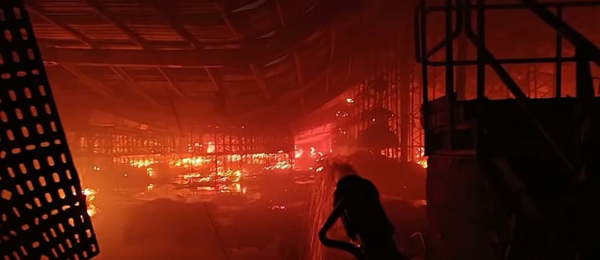 Fire engulfs Melcom Warehouse at Tema Free Zones enclave