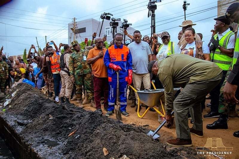 Mahama calls for monthly national clean-up exercises to tack...