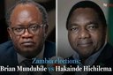 Hichilema takes a lead in 27 out of the 226 constituencies, with 243,509 followed by Brian Mundubile with161,883!