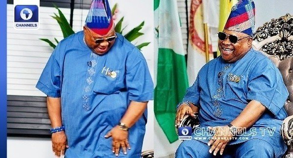 Watch Moment Gov Adeleke Shows Dancing Skills On Channels TV After Electoral Victory