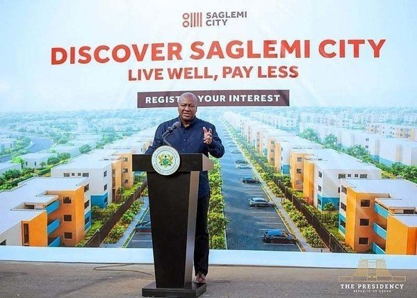 Mahama assures Ghanaians of Saglemi Housing completion by 20...