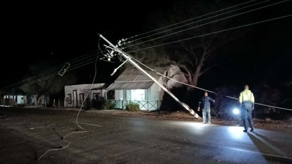 Downed power lines, damaged water pipes as severe weather batters Western Cape