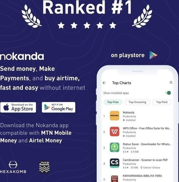 Rwandan app gets top ranking on Google Play Store