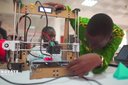 Teaching kids robotics in Ghana