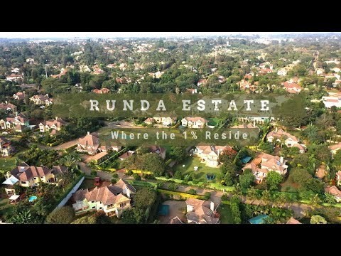 Drive around and Drone shots of one of the Wealthiest Suburbs in Africa, Runda in Nairobi Kenya