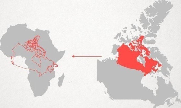 What's the real size of Africa? How Western states used maps to downplay size of continent