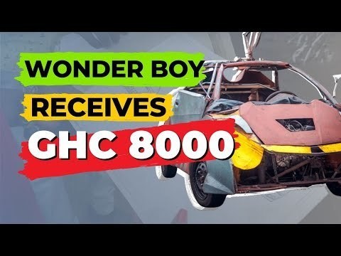 18 year old WONDER BOY receives ghc 8,000 to fund his dream