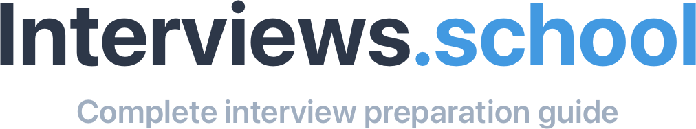 Interviews.school is a website to help developers prepare for software engineering interviews