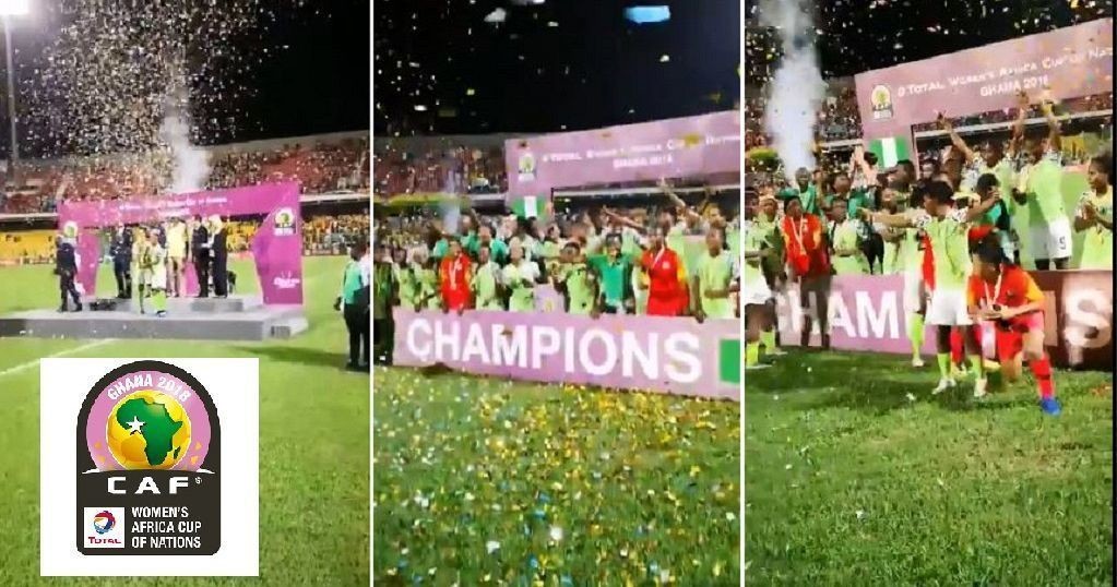 Nigeria 2018 AWCON winners, beat South Africa 4 - 3 [penalties]