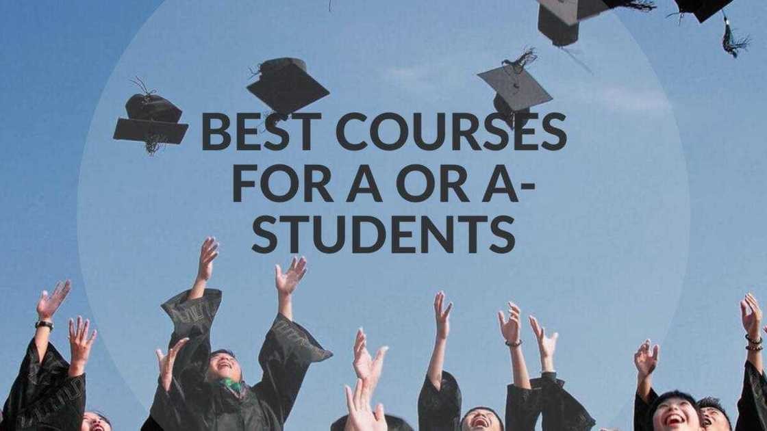 The best courses for A and A- students to enrol in 2021
