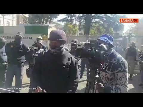 Nigerians In South Africa Hold Protest Against Extortion, Poor Service Delivery By Embassy Officials