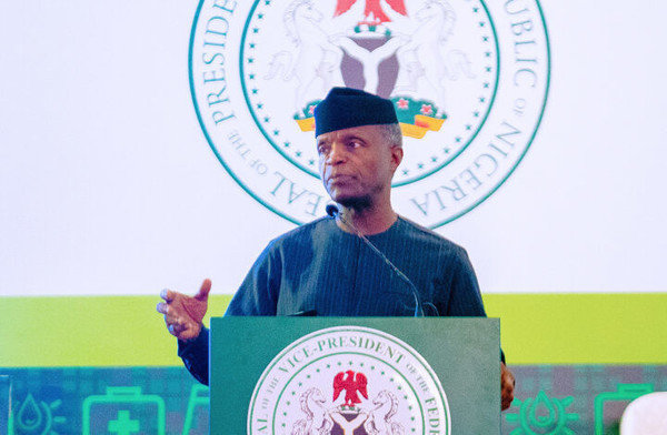 ‘The exchange rate is artificially low’ — Osinbajo asks CBN to bow to market forces