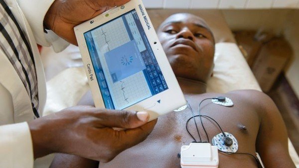 Cameroonian inventor, Arthur Zang, created CardioPad, a touchscreen heart-monitoring tablet