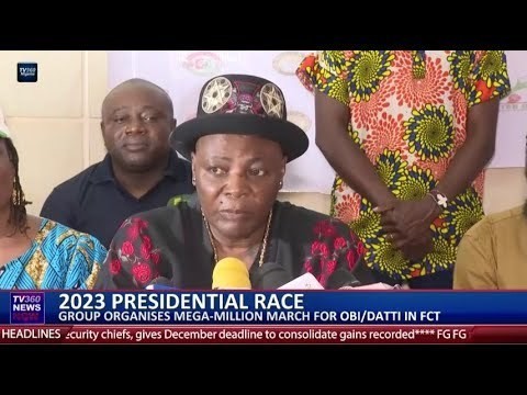2023 presidential race: Group organizes mega-million march for Obi/Datti in FCT