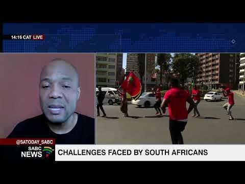 National Shutdown I Activist Bongani Mahlangu unpacks the challenges faced by South Africans