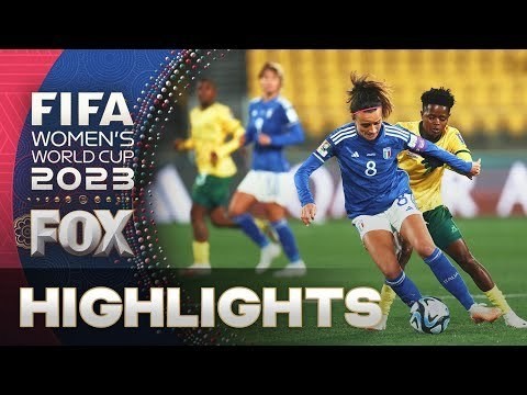 South Africa vs. Italy Highlights | 2023 FIFA Women's World Cup