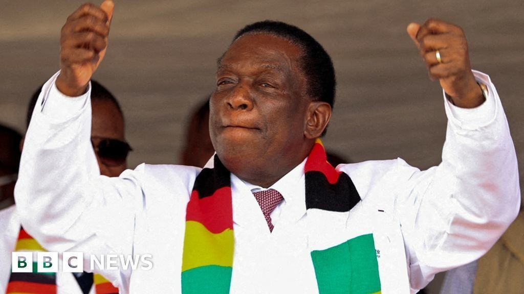 Emmerson Mnangagwa: 'The Crocodile' wins second term as Zimbabwe president
